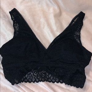 SO Black Lace Bralette